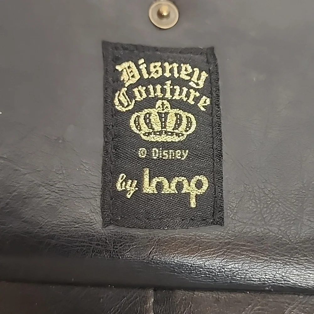 Vintage Disney Couture By Loop Black & Gold Snow White Graphic Wallet